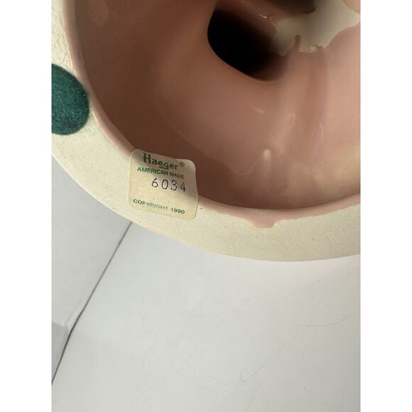 Vintage MCM Royal Haeger “Lovers” 20” Art Deco Statue #6034 Pink - Picture 7 of 8